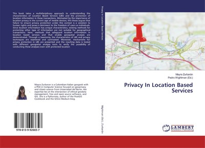 Mayra Zurbarán | Privacy In Location Based Services | Taschenbuch | Englisch