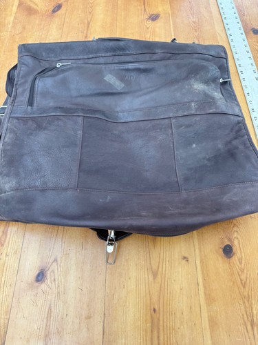PIEL   LEATHER GARMENT BAG l6