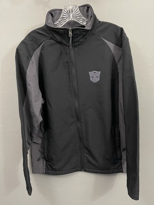 Sport-Tek Full-Zip Wind Jacket With Transformers Logo  Size Large
