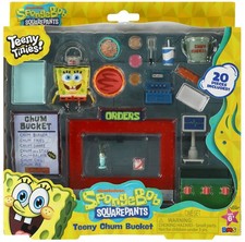 Spongebob Squarepants Teeny Tinies Teeny Chum Bucket Playset