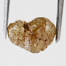 2.61 ct 9 mm irregular shape fancy natural diamond rough diamond raw diamond