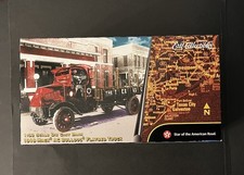 NIB-1918 Mack AC Bulldog Flatbed Truck 1:32 Diecast Bank Texaco Ertl