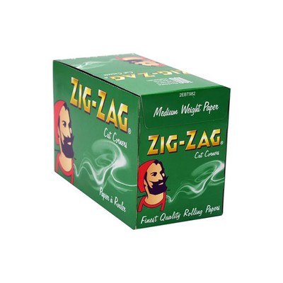 ZIG ZAG GREEN STANDARD Regular Zigarettenpapier - 5 10 25 50 100