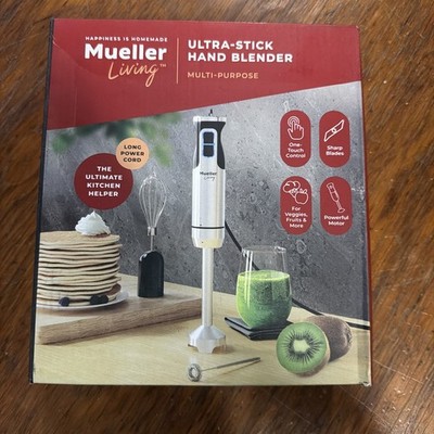 Mueller 9-Speed Immersion Multi-Purpose Stick Hand Blender Heavy Duty New