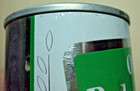 Bohemian Bock Beer Can SS Steel Bottom Opened Green White Color — photo 7
