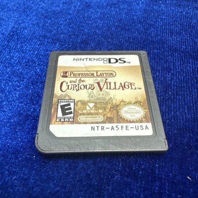 Professor Layton and the Curious Village (Nintendo DS, 2008) -cartridge only-