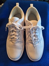 Heelys Pro 20/HES10429 White Skate Shoes YTH 6 boys Or Girls SKATER L K