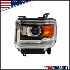 Hidxenon Headlight For 2016-2019 Gmc Sierra 2500hd 3500hd Wled Drl Left Driver Hidxenon Headlight For 2016-2019 Gmc Sierra 2500hd 3500hd Wled Drl Left Driver