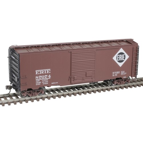 Atlas 20006819 HO Erie 40' vagón de carga de posguerra #87187 | Condition: New