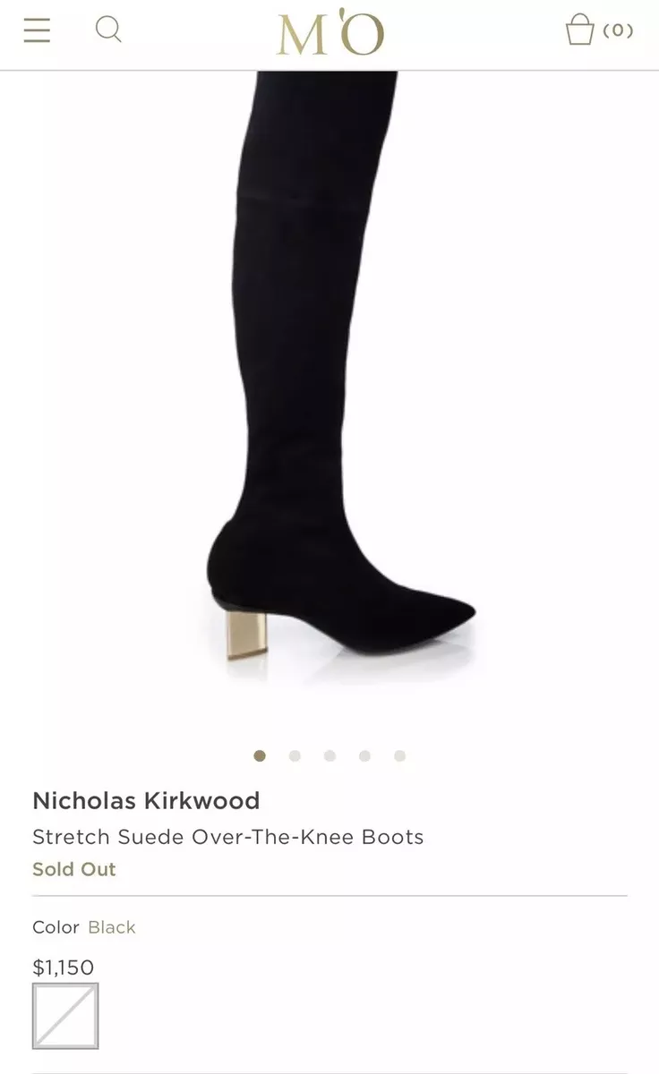 Nicholas kirkwood over the knee outlet boots