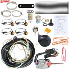 Led Turn Signal Light Kit w/Horn Column Turn Switch For Utv Polaris Can Am Honda