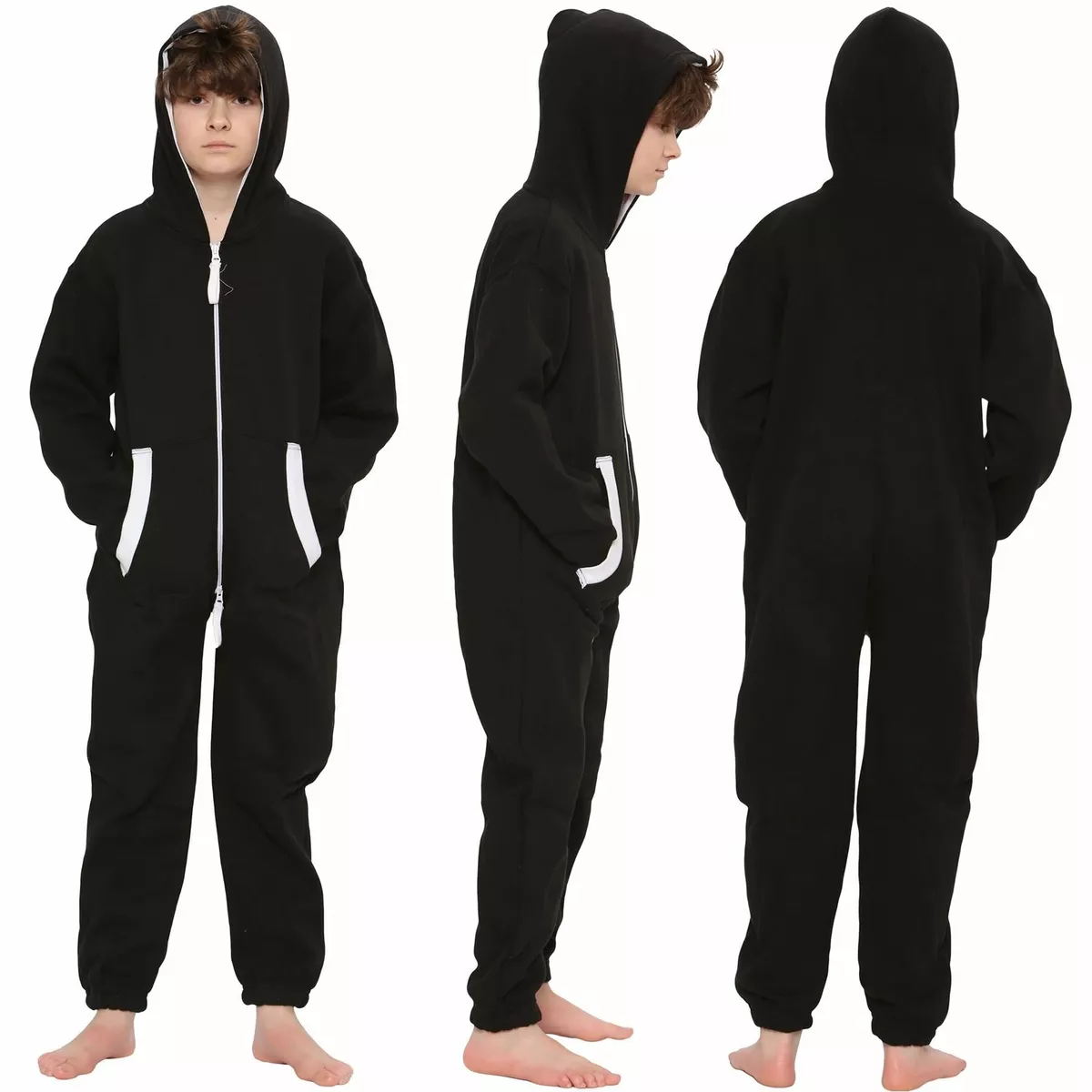 Boys black onesie new arrivals