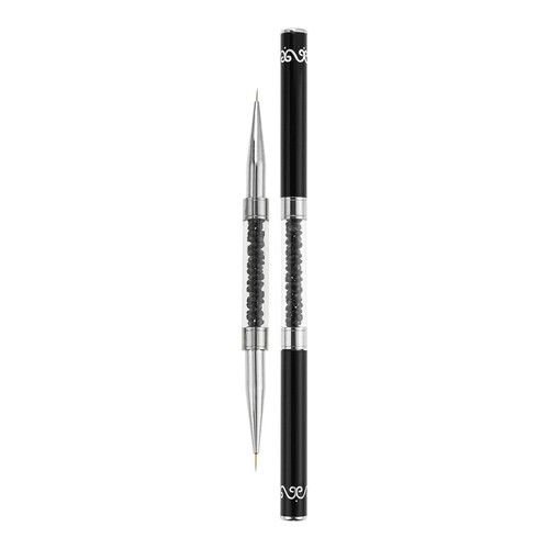 Nail Line Brush Metallic Nail Art Pens Black Color Nail Tools For Fine Drawing - Picture 9 of 15