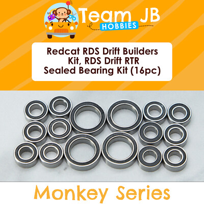 Redcat RDS Drift Builders Kit, RDS Drift RTR - 16 Pcs Rubber Sealed Bearings Kit