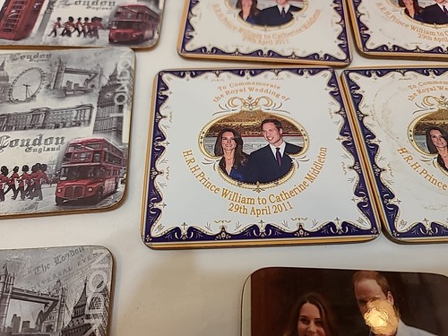 Rare- Prince William & Catherine Kate Middleton Collectables Pillow More - Lot - Picture 9 of 23