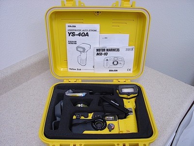 Sea & Sea MX-10 Underwater Camera w/Strobe, Accessories & Case | eBay