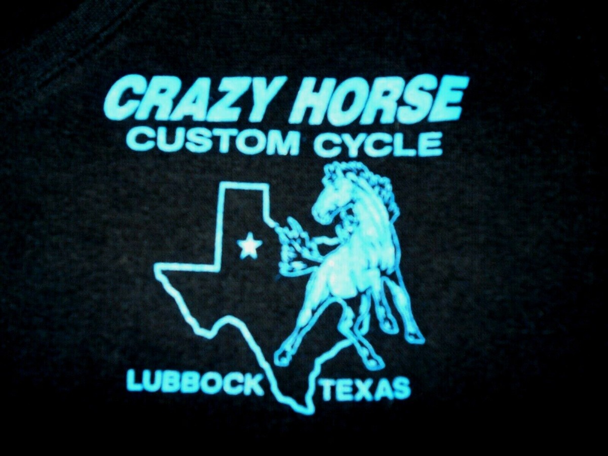 Crazy Horse Custom Cycle Lubbock Texas Tank Top T-Shirt