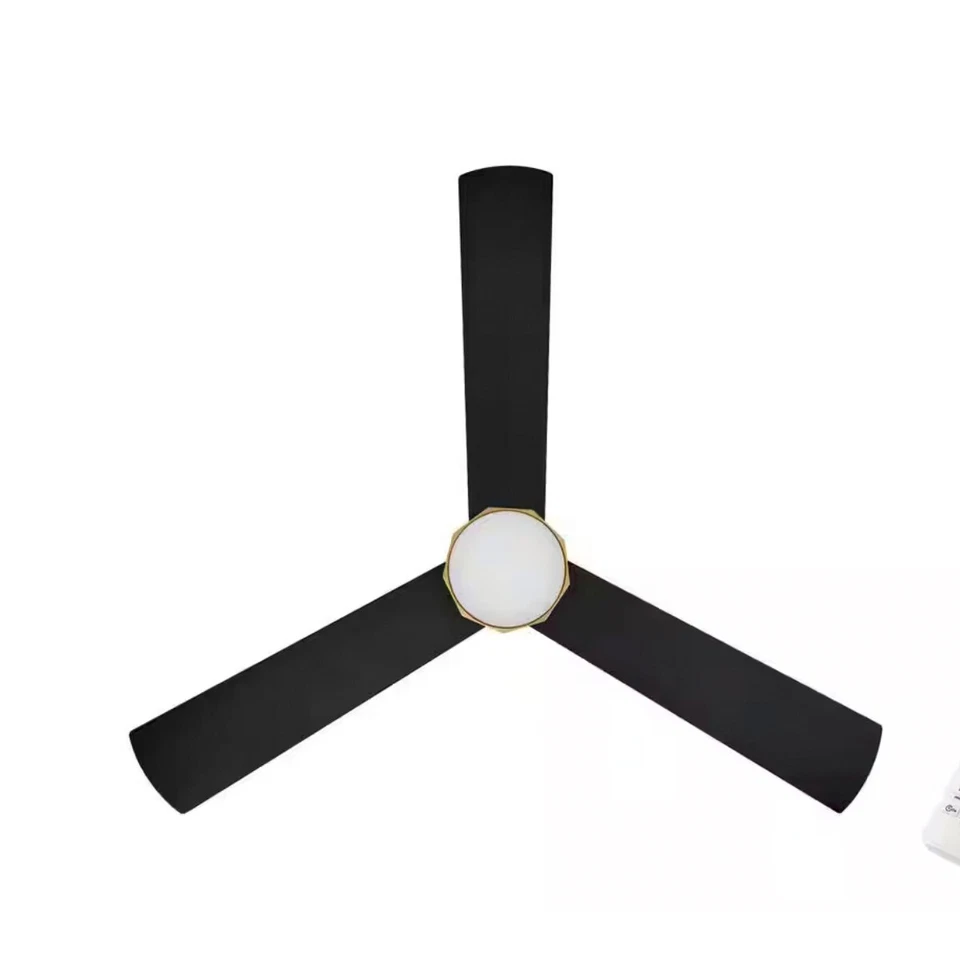 Everlea 52 in.Indoor/Covered Outdoor Brushed Gold Modern Ceiling Fan with Color - Image 4 of 4