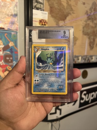 Kingdra (Unlimited) graded PSA 9 for sale on eBay