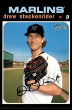 2020 Topps Heritage #655 Drew Steckenrider