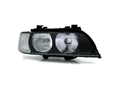 Right Headlight for BMW 5 Series E39 1995-1999 2000 VP729P White Indicators LHD