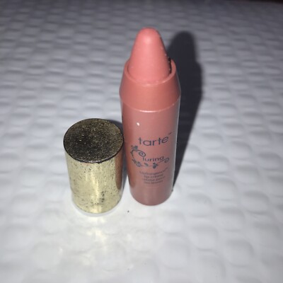TARTE LIPSURGENCE LIP CREME CRAYON LURING unsealed  TRAVEL SIZE READ