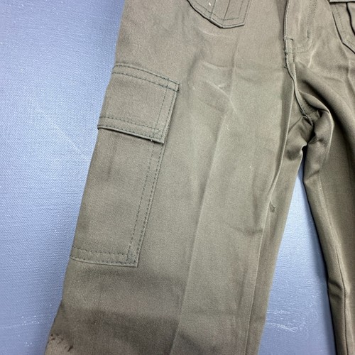 BB Cargo Pants Women's 12 Olive Green Utility Workwear Flare Leg Cotton Outdoor - Bild 4 von 16