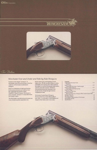 Winchester 1982 Side by Side Over Under & Xpress Rifles Collection