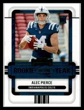 2022 Panini Contenders #ROY-API Alec Pierce ROY Emerald