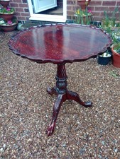 Georgian Mahogany  Pie Crust top  Table 