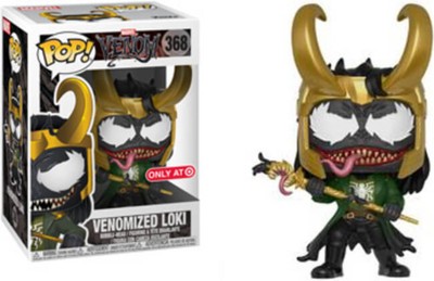 Funko POP! Marvel Venom: Venomized Loki (Target)(Damaged Box) #368