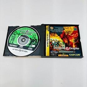 Dungeons & Dragons Collection Sega Saturn SS CAPCOM Action Used Japanese