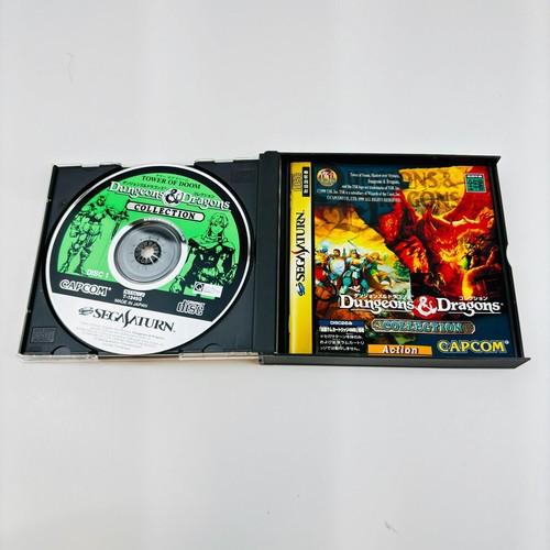 Dungeons & Dragons Collection Sega Saturn SS CAPCOM Action Used Japanese - Picture 6 of 12