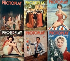 6 x Photoplay Film Magazine