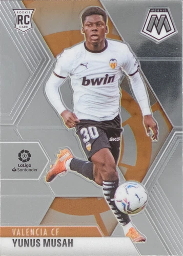 2020-21 Mosaic Soccer La Liga Base #75: Yunus Musah Base