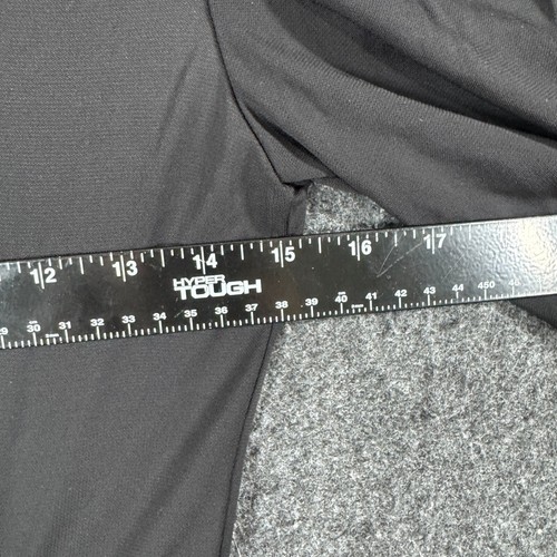 Diane Von Furstenberg Dress Women's 10 Black Front Tie Long Maxi Slit Faux Wrap - Picture 5 of 10