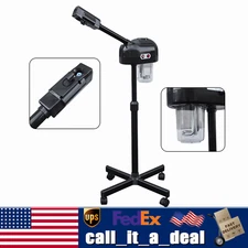 2 in1 Facial Steamer UV Hot Ozone Beauty Salon Spa Skin Care Equip Professional