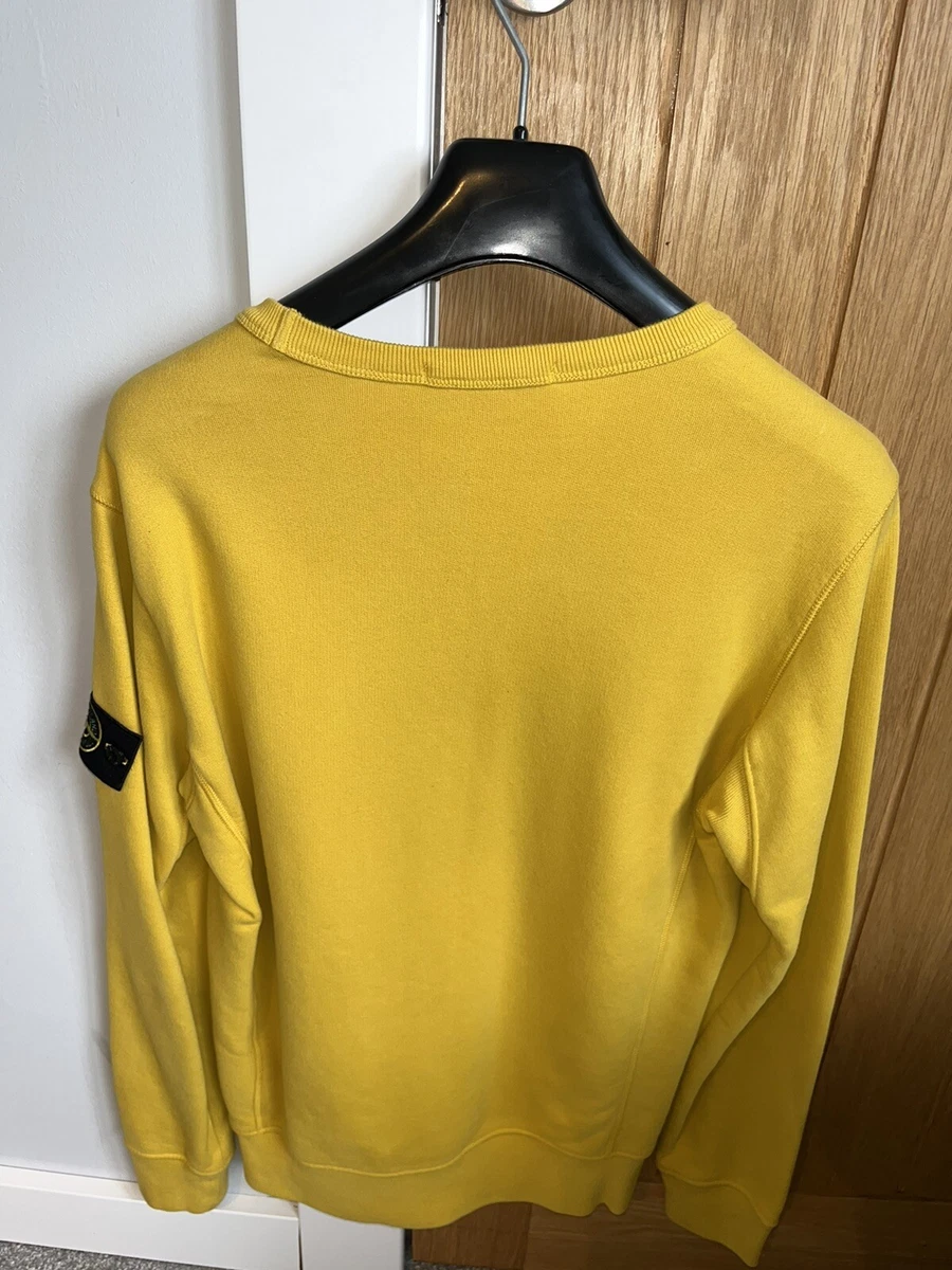 Stone island jumper mustard store