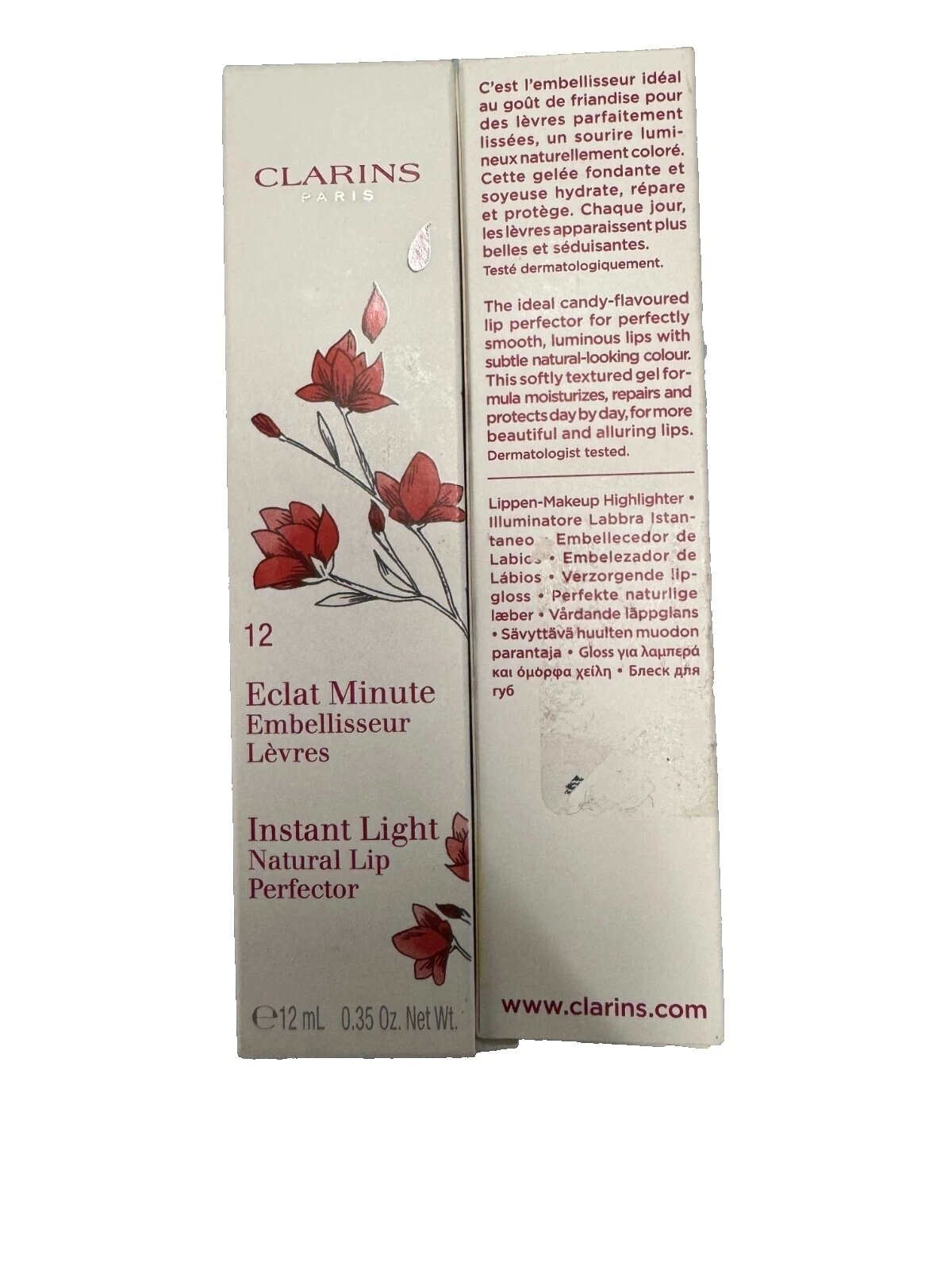 Brillos labiales Clarins Gel