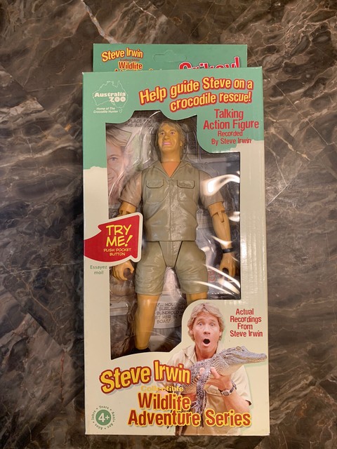 steve irwin action figure ebay