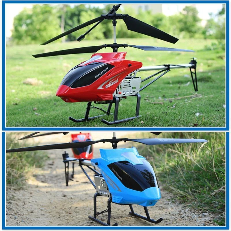 3.5CH 80cm Large Helicopter Remote Control Aircraft Anti-fall RC Toy Outdoor - Image 4 of 4