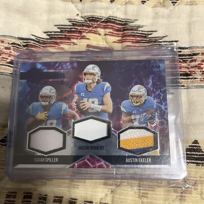 2022 Elements -  HERBERT - SPILLER - EKELER - Team Chemistry /25 triple patch