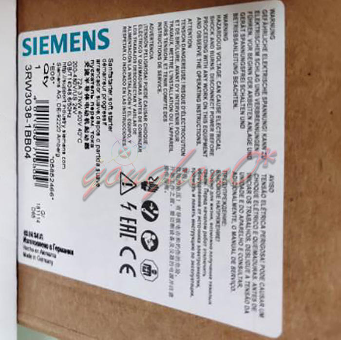 1PCS New Siemens 3RW3018-1BB04 Soft Starter 3RW3 018-1BB04 In Box #S