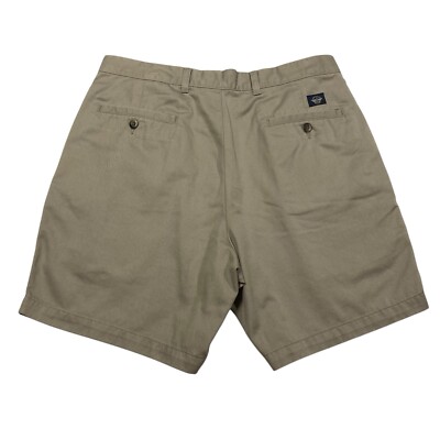khaki & chino dress shorts men Qatainlav Men's Chino Shorts Summer Lightweight 9" Inch Dress Shorts Solid Casual Flat Front Short Work Pants with Pockets Beige L Birthday Gifts