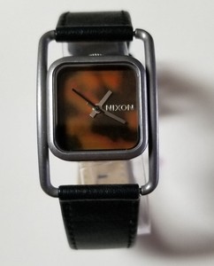 nixon tortoise shell watch