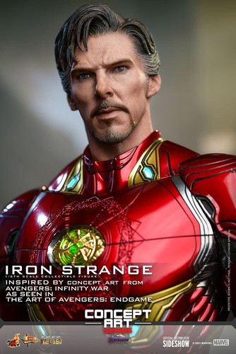 Nueva figura a escala 1:6 de Hot Toys Iron Strange Avengers Endgame serie de arte conceptual - Imagen 13 de 17