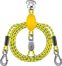 Heavy Duty Boat Tow Harness for Tubing, Boat Tow Rope with Stainless Steel Quick