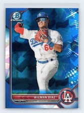 2022 Bowman Draft Sapphire Edition #BDC-167 Wilman Diaz