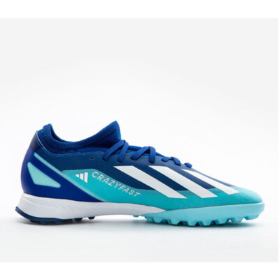 シューズ adidas CRAZYFAST Adidas X Crazyfast.3 TF ID9338 Blue Mens Futsal Shoes Football