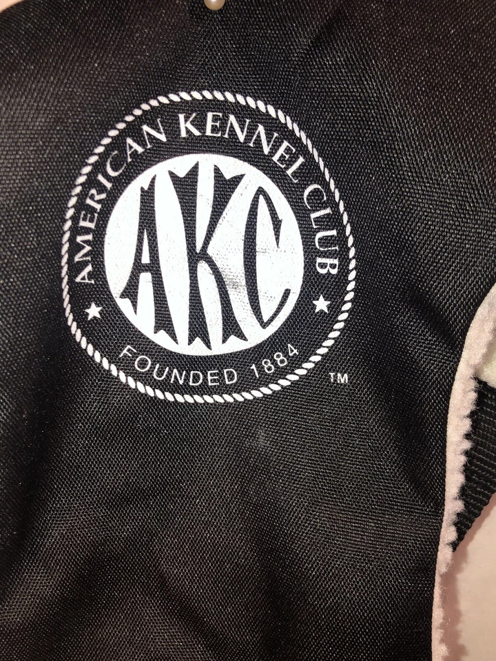 AKC Black Fur Lined 2 in 1 Seat Belt Harness For Dogs - Image 3 of 4